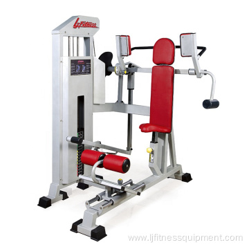 Super square tube gym machinery seated pullover machine